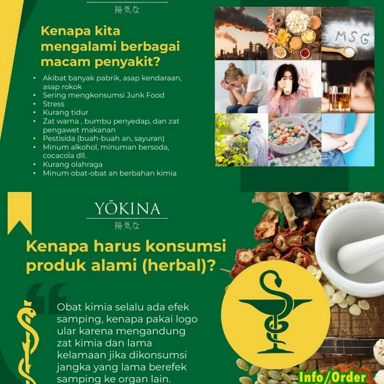 Kandungan Yokina get a vaccine